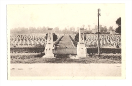 Cp, Militaria, Bras, Près De Verdun, Le Cimetière Militaire Français - War Cemeteries
