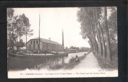 CPA 80 CORBIE - LE CANAL ET LES USINES MASSE  UNUSED - Corbie