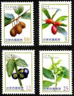 Taiwan 2012 Berries Stamps (I) Berry Flora Fruit Plant - Nuevos
