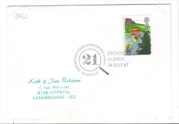 VER2960 - GRAN BRETAGNA 1987 , 21 Years Of Errors On Stamps . Croydott - Lettres & Documents