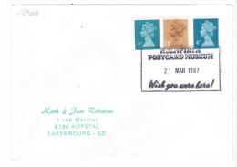 VER2967 - GRAN BRETAGNA 1987 , Postcard Museum - Lettres & Documents