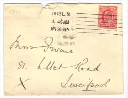 VER2994 - GRAN BRETAGNA , Da Dublin AP 26 11 - Lettres & Documents