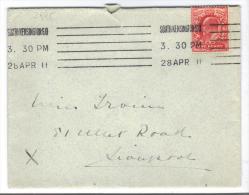 VER2995 - GRAN BRETAGNA , Da Southkensington So 28 AP 11 - Cartas & Documentos