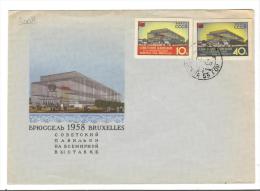 VER3008 - RUSSIA , Esposizione Di Bruxelles :  14/04/1958 Non Dentellati - Covers & Documents