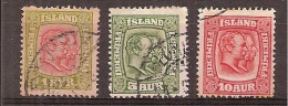 IJsland     Y/T     75 + 78 + 80      (0) - Used Stamps