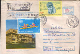 Romania-Postal Stationery Cover-Edmund Hillary,Everest Conqueror - Explorers