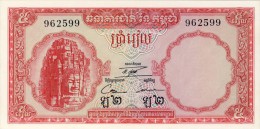 BILLET #  CAMBODGE #  PICK 10 # 5  RIELS  # 1961 # NEUF # - Cambodia