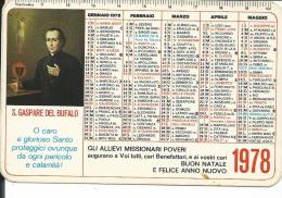 CAL171 - CALENDARIETTO 1978 - PRIMAVERA MISSIONARIA - ALBANO LAZIALE - ROMA - Kleinformat : 1971-80