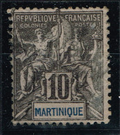 MARTINIQUE 1892 OBL Y&T 35 - Gebraucht