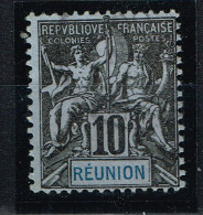 REUNION 1892 OBL Y&T 36 - Used Stamps