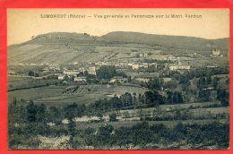 LIMONEST 1914 PANORAMA SUR LE MONT VERDUN CARTE EN TRES BON ETAT - Limonest