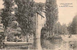 L'ISLE-JOURDAIN    Le Moulin De La Roche (barque) TBE - L'Isle Jourdain