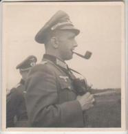 Moldova - Bessarabia - Historical Romania - Basarabia - WW2 - German Nazi Officer - Old Photo 60x64mm - Moldova