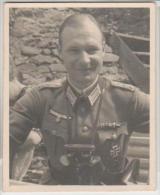 Moldova - Bessarabia - Historical Romania - Basarabia - WW2 - German Nazi Officer - Old Photo 63x72mm - Moldova