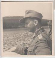 Moldova - Bessarabia - Historical Romania - Basarabia - WW2 - German Nazi Officer - Old Photo 62x64mm - Moldavia