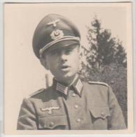 Moldova - Bessarabia - Historical Romania - Basarabia - WW2 - German Nazi Officer - Old Photo 62x64mm - Moldova