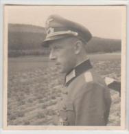 Moldova - Bessarabia - Historical Romania - Basarabia - WW2 East Front - German Nazi Officer - Old Photo 62x64mm - Moldavia