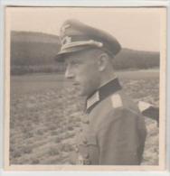 Moldova - Bessarabia - Historical Romania - Basarabia - WW2 East Front - German Nazi Officer - Old Photo 62x64mm - Moldova