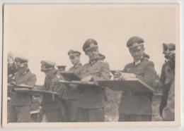 Moldova - Bessarabia - Historical Romania - Basarabia - WW2 East Front - German Nazi Officers - Old Photo 85x60mm - Moldova
