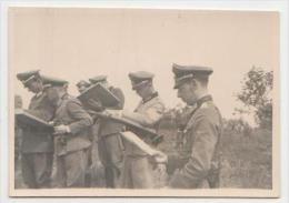 Moldova - Bessarabia - Historical Romania - Basarabia - WW2 East Front - German Nazi Officers - Old Photo 85x60mm - Moldova