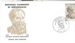 FDC Nouvelle Calédonie Maurice Leenhardt 1978.... - FDC