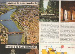 C1150 - Brochure Turistica PAVIA E LA SUA PROVINCIA EPT 1980 - Turismo, Viaggi