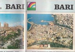 C1158 - Brochure Turistica BARI - MAP EPT Anni '80/ALBERGHI/INFORMAZIONI TURISTICHE - Turismo, Viaggi