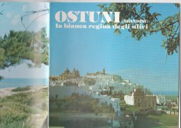 C1159 - Brochure Turistica BRINDISI - OSTUNI 1977/VILLANOVA/ALBERGHI/H OTEL TRE TORRI/HOTEL CHEZ ELIO/CAMPING PILONE - Turismo, Viaggi