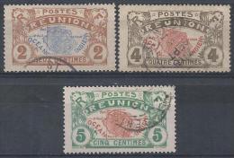 Réunion N° 57 à 59 Obl. - Used Stamps