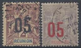 Réunion N° 72-73 Obl. - Used Stamps