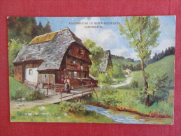 Farmhouse In Schwardzwald  Germany Not Mailed  Ref-1081 - Gutach (Schwarzwaldbahn)