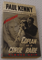 Paul Kenny, Coplan Sur La Corde Raide, Couverture Grise Trame Espionnage 1967 - Fleuve Noir