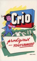 Buvard  C R I O , Prodigieux  Pour  Tous  Lavages  D´ Après  O.P.I.M. - Colecciones & Series