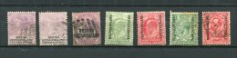 Bechuanaland 1887-24 Sc 11-2,33,76-7,83-4 Used/Unused Overprint - Andere & Zonder Classificatie