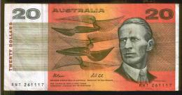 BANCONOTA AUSTRALIANA DA 20 DOLLARI - 1966-72 Reserve Bank Of Australia