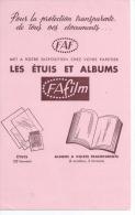 Les Etuis Et Albums  FAFILM         Ft  =  21 Cm X 13.5 Cm - Stationeries (flat Articles)