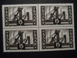 Saar 1952 Michel  328  Blok A 4 - Blocks & Sheetlets