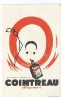COINTREAU  Liqueur   -   Illustrateur A. MERCIER  1951        Ft  =  21 Cm X 13.5 Cm - Schnaps & Bier