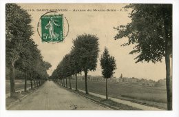 Ref 191 - SAINT-QUENTIN - Avenue Du Moulin-Brûlé (1911) - Saint Quentin
