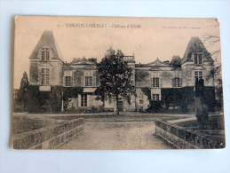 Carte Postale Ancienne : MARGAUX  CANENACT : Chateau D´ ISSAN - Margaux