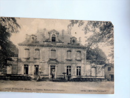 Carte Postale Ancienne : MARGAUX : Chateau MALESCOT SAINT-EXUPERY , Animé - Margaux