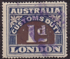 FISCAL AUSTRALIE AUSTRALIA CUSTOM DUTY  DROIT DE DOUANE - Fiscaux