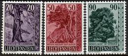 LIECHTENSTEIN 1959 FOREST TREES SC# 332-334 VF MNH CV.$14.00 - Ungebraucht