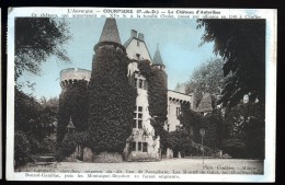 Cpa Du 63  Courpiere Le Château D' Auteribes    APJ11 - Courpiere