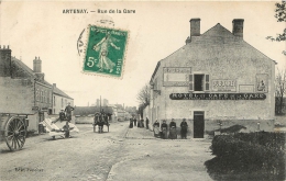 45 ARTENAY RUE DE LA GARE  HOTEL ET CAFE DE LA GARE - Artenay