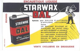 Encaustique  STARWAX  - DAL                      -   Ft  =  21 Cm X 13.5 Cm - Produits Ménagers