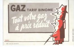 GAZ   Tarif  Binome                   -   Ft  =  21 Cm X 13.5 Cm - Electricité & Gaz