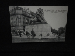 Paris .  Le Lion De Belfort. - Distretto: 14