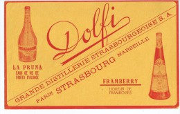 Grande Distillerie Strasbougeoise   DOLFI     -   Ft  =  21 Cm X 13.5 Cm - Liquor & Beer