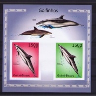 GUINEA - BISSAU 2010 Dolphins (imperforated) - Dauphins